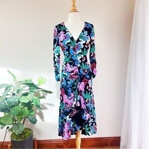 💋Anthropologie Maeve floral midi dress size 6 petite